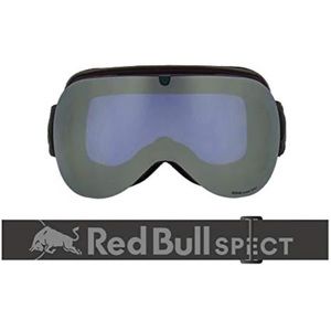Red Bull Matte Black Snowboard Goggles